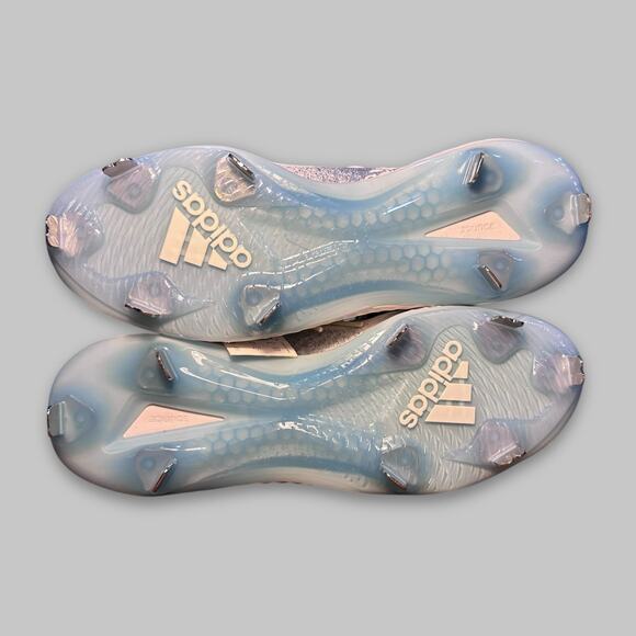 Adidas Icon V Bounce Women’s Softball Cleats White/Silver – Size 10 - Picture 6 of 6